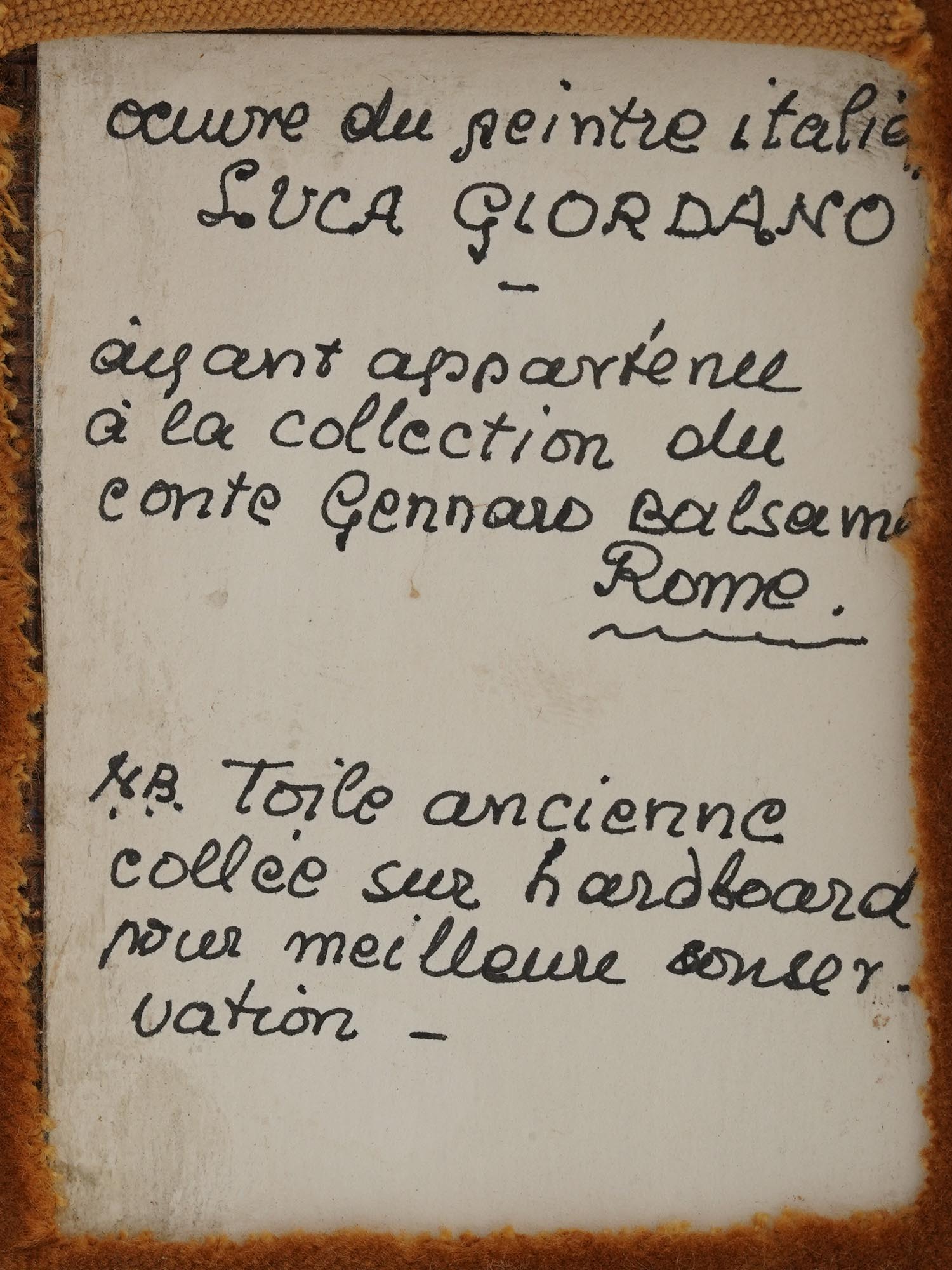 ATTR. TO LUCA GIORDANO FEMALE PORTRAIT PAINTING PIC-3